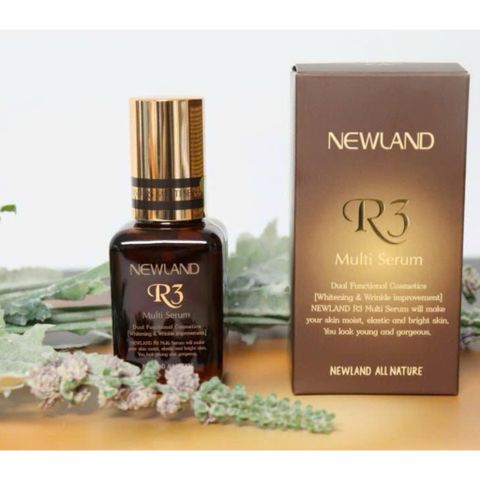 Tinh Chất Dưỡng Da Newland R3 Multi Serum - Hỗ Trợ Phục Hồi, Chống Lão Hóa, Giữ Ẩm, Dưỡng Trắng Da 50ml xuất xứ Hàn Quốc