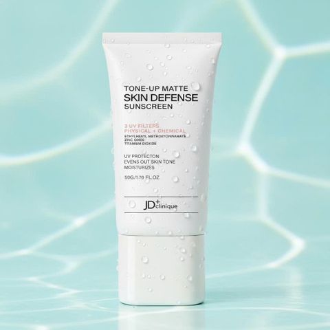 [Video] Kem chống nắng nâng tone kiềm dầu JDclinique Tone-up Matte Skin Defense Sunscreen SPF 50+ PA+++