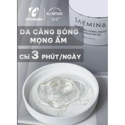 Gel Dưỡng Ẩm Chống Oxy Hóa Newland Saemina Revitalizing Signal - Giúp Làm Dịu & Cung Cấp Độ Ẩm Cho Da 100g