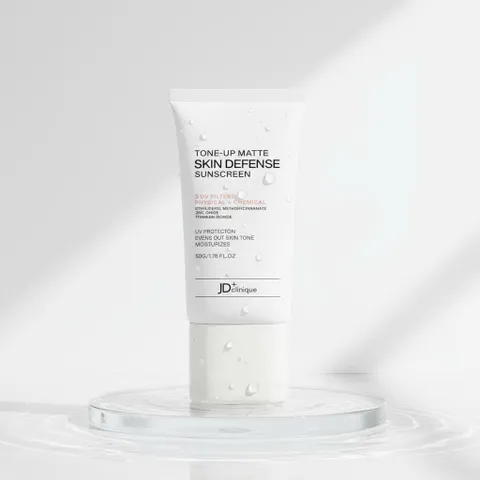 Combo 2 Tuýp Kem Chống Nắng Nâng Tone Kiềm Dầu JDclinique SPF 50+ PA+++ - Bảo Vệ Da Toàn Diện, An Toàn Cho Da Nhạy Cảm