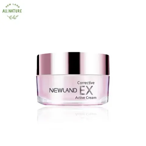 Kem Dưỡng Trắng Da Newland Corrective Ex Active Cream - Hỗ Trợ Dưỡng Trắng, Xóa Mờ Nếp Nhăn, Tươi Mát, Chăm Sóc Da Mặt Hàn Quốc 50g