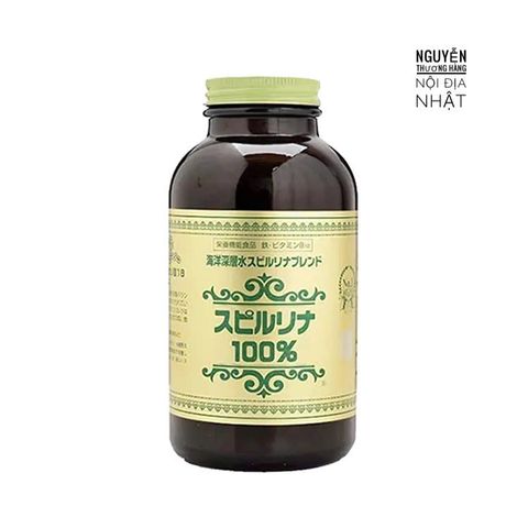 Tảo Xoắn Spirulina Nhật Bản 2200 Viên - Thực Phẩm Chức Năng Tăng Cường Sức Khỏe, Cung Cấp Dinh Dưỡng, Hỗ Trợ Làm Đẹp Tự Nhiên