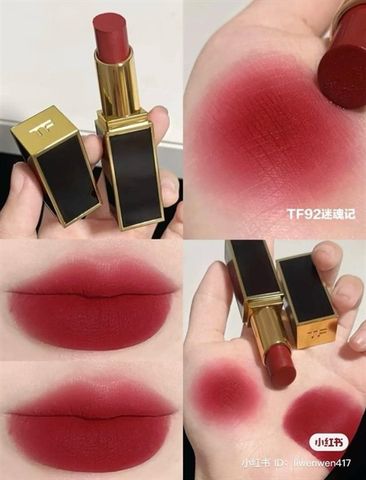 Son Tom Ford 92 Lip Color Satin Matte - Màu Charmed 343312