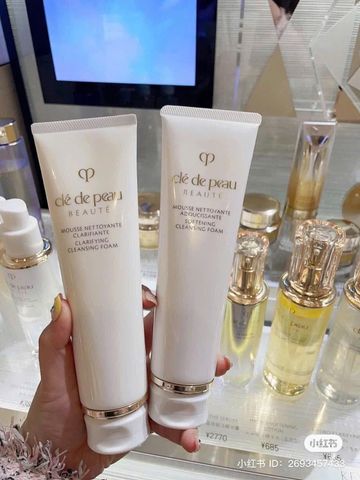Sữa Rửa Mặt Tạo Bọt Clé De Peau Beauté 125ml - Sạch Sâu, Dưỡng Ẩm, Chăm Sóc Da, Không Chứa Hóa Chất Độc Hại