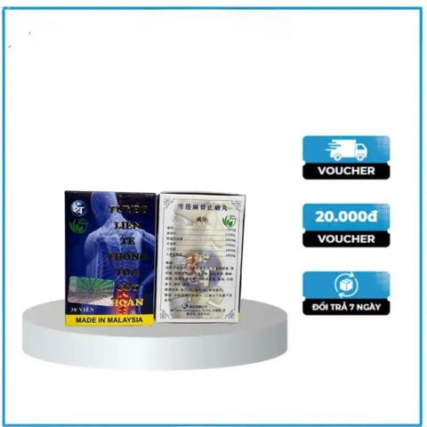 Viên uống Tuyết Liên Tê - Hỗ trợ xương khớp, giảm đau nhức, tăng cường sức khỏe 30 viên, Glucosamine tự nhiên