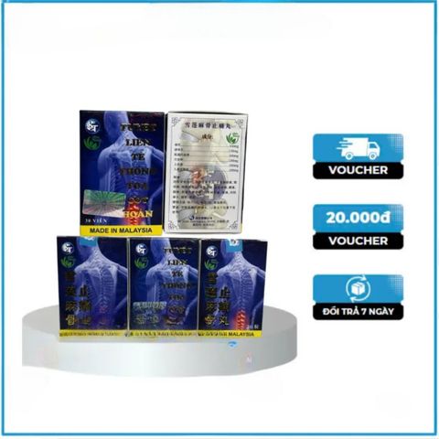 Viên uống Tuyết Liên Tê - Hỗ trợ xương khớp, giảm đau nhức, tăng cường sức khỏe 30 viên, Glucosamine tự nhiên