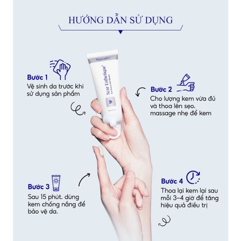 Kem xóa Sẹo Thâm, Sẹo Rỗ Rejuvaskin Scar Esthetique 30ml - Giúp Làm Mịn Da, Ngăn Ngừa Sẹo Lõm hiệu quả từ Mỹ