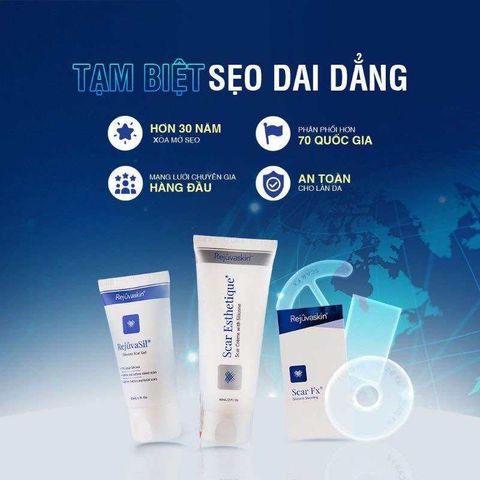 Miếng Dán Xóa Mờ Sẹo Lồi REJUVASKIN Scar FX Breast Piece - Giải Pháp Hiệu Quả Cho Da, Hỗ Trợ Làm Mờ Sẹo Tham, Đổi Mới Làn Da