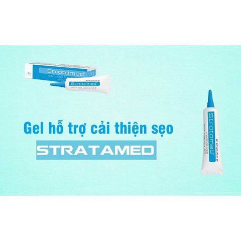 Gel Stratamed làm mờ sẹo - Phục hồi và ngăn ngừa sẹo lồi, sẹo phì đại từ Stratpharma Thụy Sĩ 30g