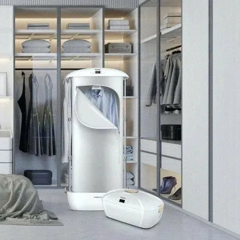 Tủ Chăm Sóc Quần Áo Đa Năng Novva - Máy Sấy Hơi Nước Khử Trùng UV-C, Giữ Form Vải Tối Ưu, Tiện Lợi Gia Đình
