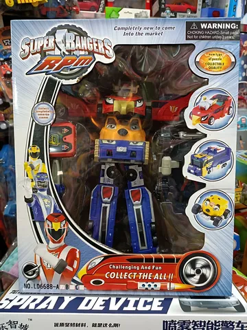 Bộ Lắp Ghép Robot Siêu Nhân GAO Super Ranger LD6688 - Đồ Chơi Phát Triển Tư Duy Cho Trẻ 6 Tuổi Trở Lên