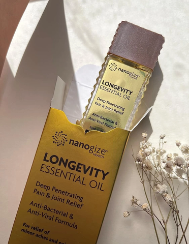 Dầu Giò Vàng Longevity Essential Oil - Giảm Đau Cơ Khớp, Massage Hiệu Quả, Chăm Sóc Sức Khỏe Từ Thiên Nhiên