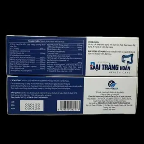 Đại Tràng Hoàn Health Care - Hỗ Trợ Cải Thiện Rối Loạn Tiêu Hóa, Đau Bụng, Viêm Đại Tràng Mãn Tính - Thực Phẩm Chức Năng Chất Lượng
