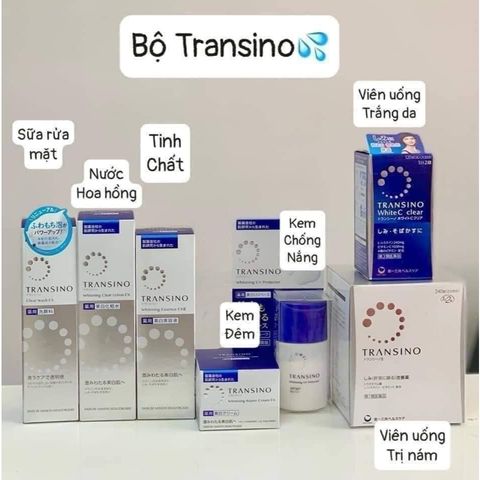 Sữa Dưỡng Trắng Da Transino Whitening Clear Milk EX - Giúp Da Mềm Mại, Giảm Nếp Nhăn và Tình Trạng Xỉn Màu Da