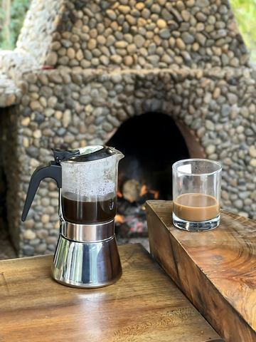 Ấm Pha Cà Phê Kaiyo Moka Pot - Pha Espresso Chuẩn Ý Tại Nhà - Dụng Cụ Pha Chế Cà Phê Tuyệt Hảo, Tiện Lợi, Nhỏ Gọn