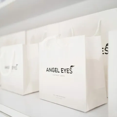 Kính áp tròng Muse màu xám/nâu hiệu Angel Eyes - Đường kính 14.5mm - Không độ