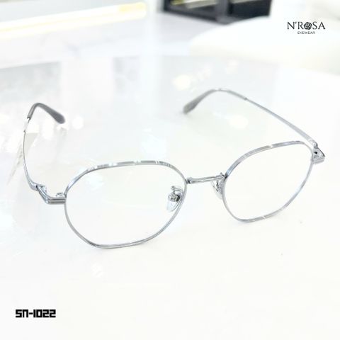 Gọng Kính Titanium Cận Cao Cấp Angel Eyes – Kim Loại Mảnh, Phom Oval Tối Giản, Siêu Nhẹ, Thời Trang Unisex, Phù Hợp Mọi Dáng Mặt