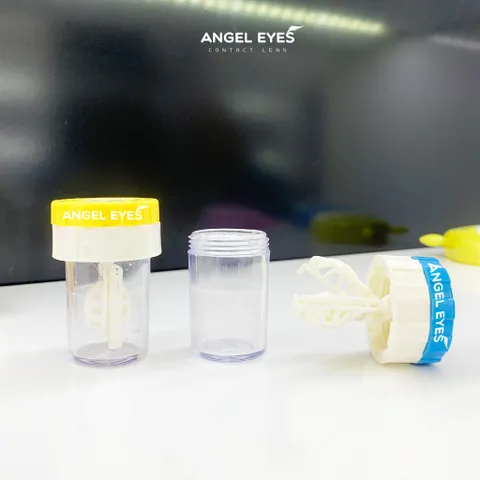 Máy rửa lens thủ công Angel Eyes - Rửa kính áp tròng siêu nhanh, tiện dụng, hiệu quả gấp 5 lần so với máy dùng pin