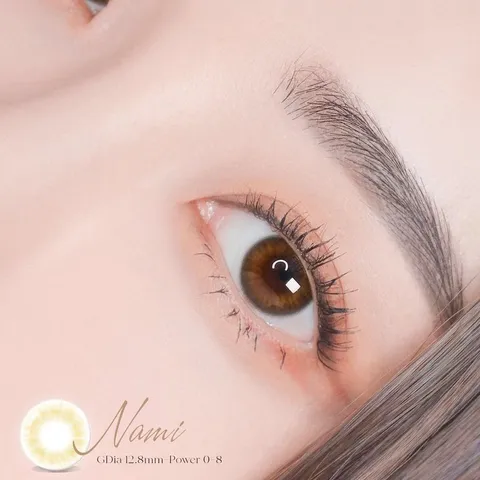 [GIÁ TỐT] Lens cận màu nâu tự nhiên và kính áp tròng cận nâu tây Angel Eyes - Độ cận 0-8 - Đường kính 13.8mm-14.7mm