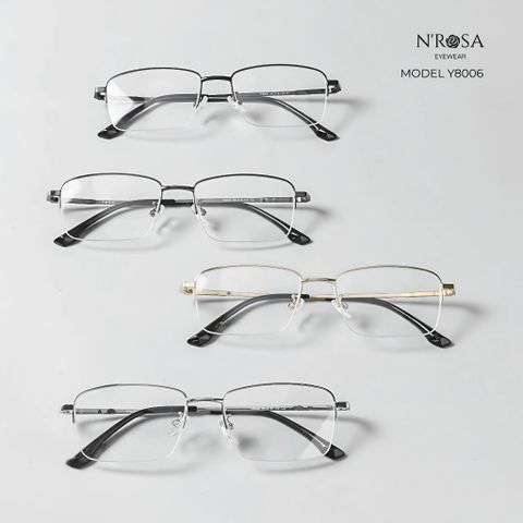 Gọng Kính Cận Unisex Angel Eyes Y8006/Y8009/Y8016 - Gọng Vuông Thời Trang Siêu Nhẹ, Dễ Phối Đồ, Hỗ Trợ Lắp Tròng Cận