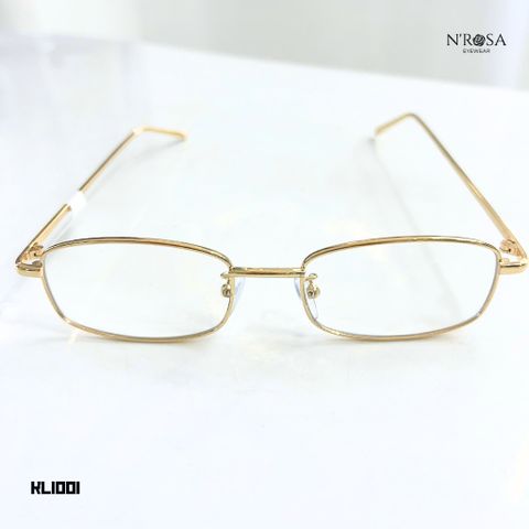 Gọng Kính Cận N’ROSA Unisex Đa Dạng Form (Vuông, Tròn, Chữ Nhật) - Kính Mắt Thời Trang Nhựa Kim Loại Cho Tất Cả Các Phong Cách