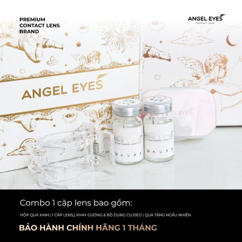 Kính áp tròng cận loạn thị Angel Eyes - Độ cận 0-8.00, loạn 0.75-2.75 với 5 trục cơ bản - Siêu ẩm, thoải mái cho mắt