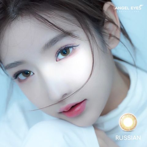 Kính áp tròng Angel Eyes RUSSIAN - Silicone Hydrogel - Đường kính 14.0 - Độ cận 0-6