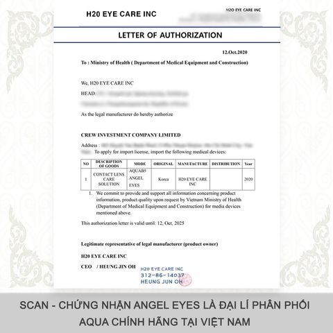 Nước ngâm lens Aqua B5 dung tích 160ml & 360ml (Dung dịch bảo quản kính áp tròng | Nước ngâm kính áp tròng)