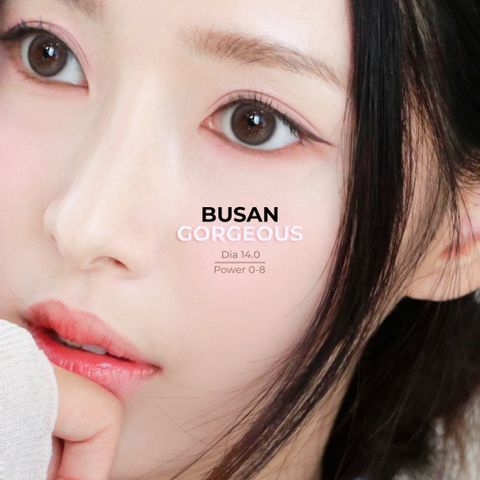 Kính lens cận Xám Angel Eyes BUSAN - Hiệu ứng loang màu như mắt ướt, thời trang, tự nhiên, trendy cho đôi mắt cuốn hút