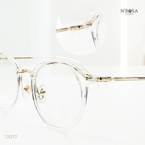 Gọng Kính Cận N'Rosa Unisex Thời Trang - Gọng Vuông Nhẹ, Chất Liệu Bền, Phụ Kiện Đẹp Cho Cô Ấy và Anh Ấy