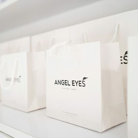 Kính giãn tròng Crystal Dark Brown thương hiệu Angel Eyes đường kính 14.5 - Không độ