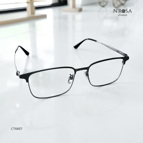 [Angel Eyes] High Quality Metal N’ROSA TITANIUM Eyeglass Frames - Luxurious, Trendy Style