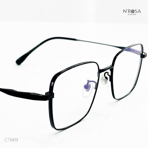 [Angel Eyes] High Quality Metal N’ROSA TITANIUM Eyeglass Frames - Luxurious, Trendy Style