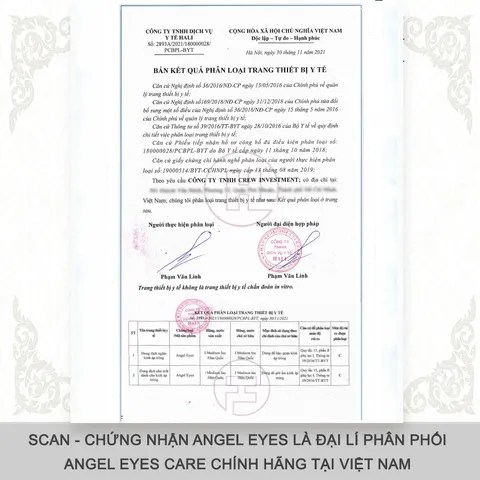 Nước ngâm kính Angel Eyes Care 360ml dành cho mắt nhạy cảm - An toàn cho kính silicone hydrogel, giữ ẩm và sạch sẽ