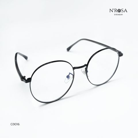 Kính Mắt N'Rosa Tròn Kim Loại Nhẹ - Kiểu Hàn Quốc - G9003, G9007, G9008, G9016 - Unisex, Thời Trang, Đa Màu Sắc