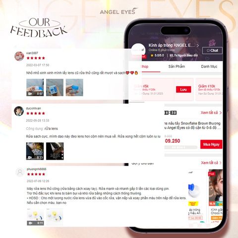 Máy rửa ống kính Angel Eyes - Thiết bị vệ sinh ống kính tiếp xúc nhanh chóng bằng tay - Hỗ trợ chăm sóc cá nhân tốt nhất