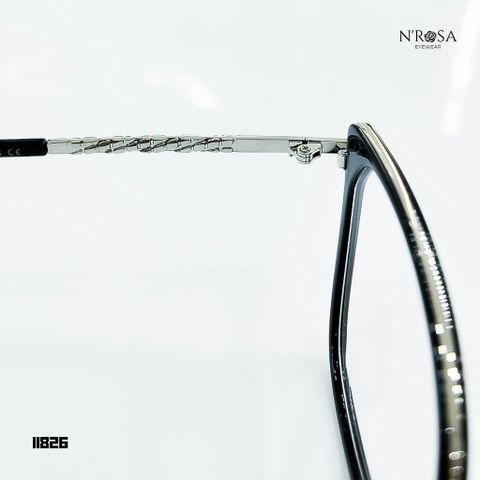 Gọng Kính Mắt N’ROSA 11826 - Thiết Kế Cat Eye Sang Trọng, Nhiều Màu Hiện Đại, Chất Liệu Nhựa và Kim Loại Cao Cấp