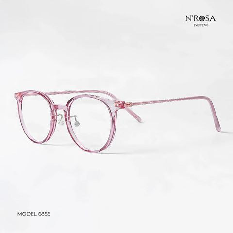 Kính Mát N’ROSA Angel Eyes - Khung Nhựa Siêu Nhẹ, Linh Hoạt, Chống Bẻ Gãy - Nhiều Màu Sắc Thời Trang, Thiết Kế Hiện Đại