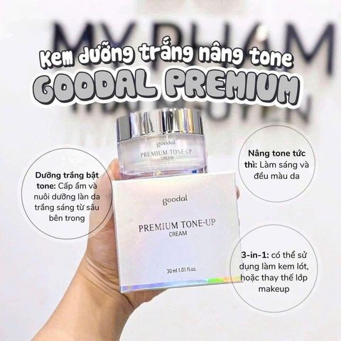 Kem Dưỡng Da Nâng Tone Goodal Premium Tone Up Cream 30ml 329369