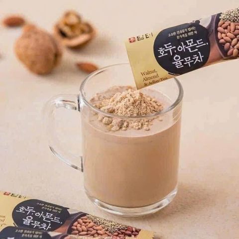 Ngũ Cốc Óc Chó Hạnh Nhân Damtuh Hàn Quốc - Hộp 15 Gói, Dinh Dưỡng Cao Cấp, Ăn Kiêng Lành Mạnh, Bổ Sung Năng Lượng Hàng Ngày