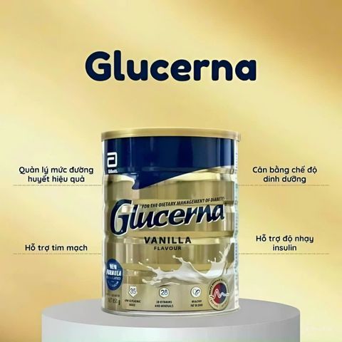 Sữa Dinh Dưỡng Glucerna 850G - Giải Pháp Dinh Dưỡng Cho Người Tiểu Đường, Hỗ Trợ Ổn Định Đường Huyết, Từ Úc