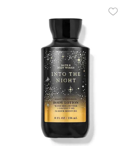 Sữa Dưỡng Thể Bath & Body Works Into The Night 236ml - Giúp Da Mềm Mại và Sáng Màu, Tăng Cường Độ Ẩm, Chiết Xuất Tự Nhiên