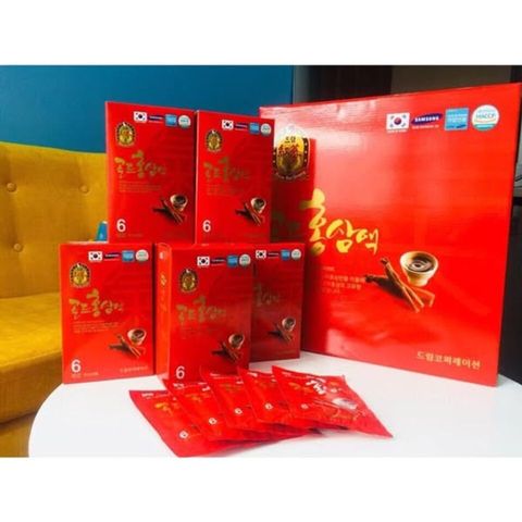 Nước Hồng Sâm Dulim Hàn Quốc 70ml x 6 Hộp - Tăng Cường Sức Khỏe, Hỗ Trợ Miễn Dịch và Tinh Thần Ngày Hằng Ngày