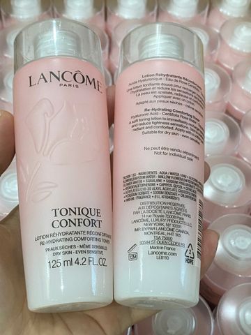 Nước Hoa Hồng Lancome Tonique Confort 125ml - Dưỡng ẩm & Làm sạch da dịu nhẹ cho da nhạy cảm, sản phẩm chất lượng từ Mỹ