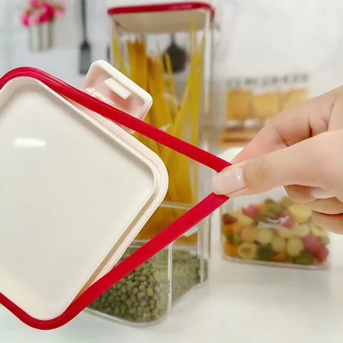 Bộ 4 Hộp Đựng Thực Phẩm Dozzi Cao Cấp - Nhựa An Toàn Không BPA, Nắp Kín Chống Tràn, Dùng Tủ Lạnh & Lò Vi Sóng Tiện Lợi