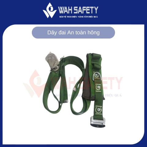 Dây Đai An Toàn Bảo Bình 1 Móc Nhỏ Màu Xanh - Dụng Cụ An Toàn Chuyên Nghiệp Cho Công Việc Trên Cao - Sức Chịu Lực 1400 Kg