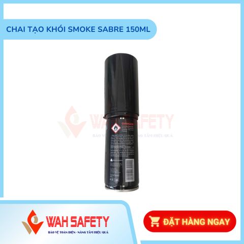 Chai Tạo Khói SMOKE SABRE 100ml - Bình Thử Đầu Báo Khói An Toàn, Hiệu Quả cho Thiết Bị PCCC