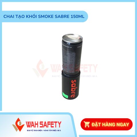 Chai Tạo Khói SMOKE SABRE 100ml - Bình Thử Đầu Báo Khói An Toàn, Hiệu Quả cho Thiết Bị PCCC