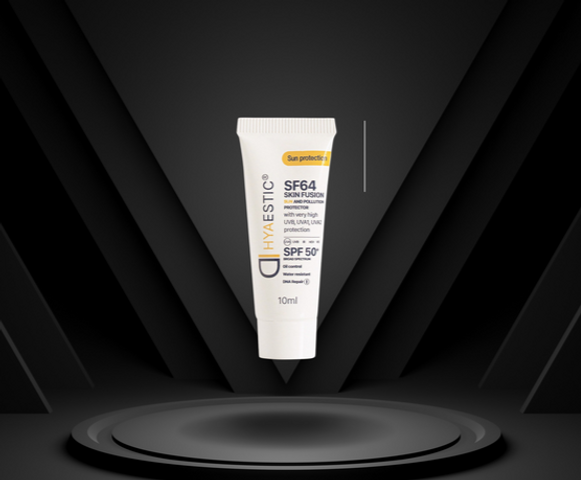 💗 (HÀNG CÔNG TY) Kem Chống Nắng Hyaestic Skin Fusion SF64 SPF50+ 10ml – Bảo Vệ Da Tối Đa, Chống Ô Nhiễm & Ngừa Lão Hóa
