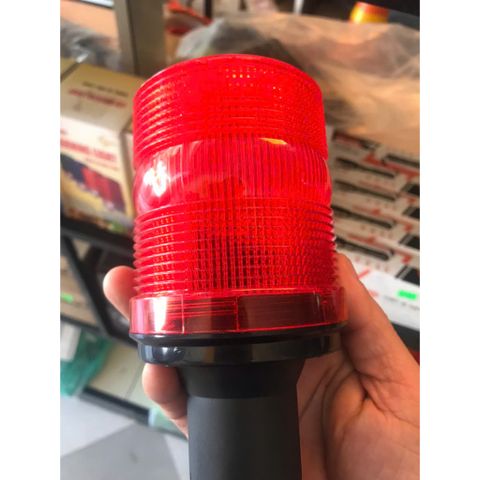 Đèn Cảnh Báo Cầm Tay Cao Cấp Đỏ - An Toàn Khi Cắm Trại, Xây Dựng, Hướng Dẫn Khẩn Cấp, Pin Đại, Cắm Cột, Cắm Cọc